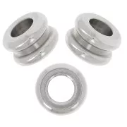 Large-hole bead 5x7 mm - 304 stainless steel x1