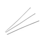 Head pin 70x0.7mm silver color x10