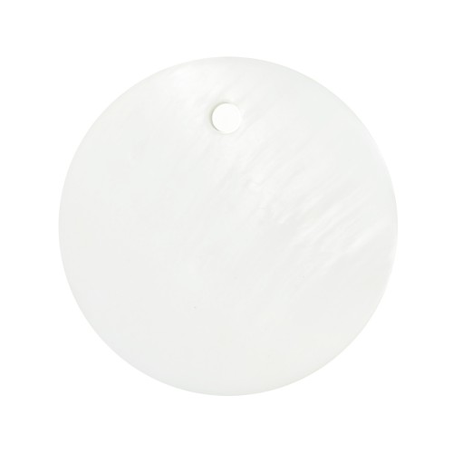 10mm Mother-of-pearl Round sequesins - Natural x10