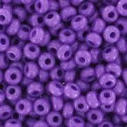 Preciosa Seed beads 9/0 2.5 mm - Opaque Violet x20g