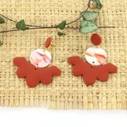 Rigid Template for polymer clay 152x100 mm motifs Trapèzes x1