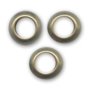 Rings 9x5mm Bronze tone x6