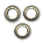 Rings 9x5mm Bronze tone x6