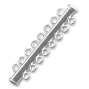 8 strands clasp 49mm 925 Sterling Silver x1
