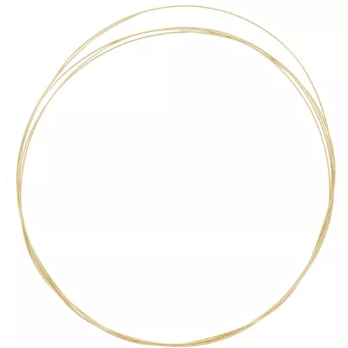 Gold filled 0.5mm thread hard x 1.5m