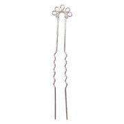 Hairstick to decorate Fine silver plating x1|raw }}