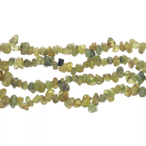 Peridot Chip beads 5 - 8 mm x84cm