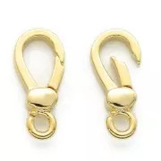 22mm Lobster clasp - Gold Tone x1