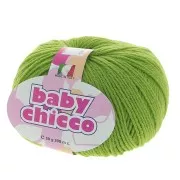 Chicco Baby Wool n°185 - 100% Merino - Khaki Green x50g