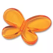 Butterfly 34x46mm Orange x1