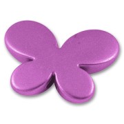 Butterfly 20x28mm Metallized Orchid x1|raw }}