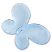 Butterfly 20x28mm Sky blue x1|raw }}