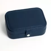 16x11cm Rectangle Jewellery box - Night blue x1