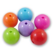 Set of round beads 16mm x10