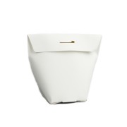 10x12x6cm Self-assembly cardboard gift box - White x1|raw }}