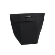 10x12x6cm Self-assembly cardboard gift box - Black x1