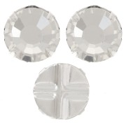 Sew-on rhinestones 8mm Crystal|raw }}