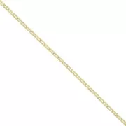 1.8 mm Gold Filled Diamond cut box mesh chain x50 cm