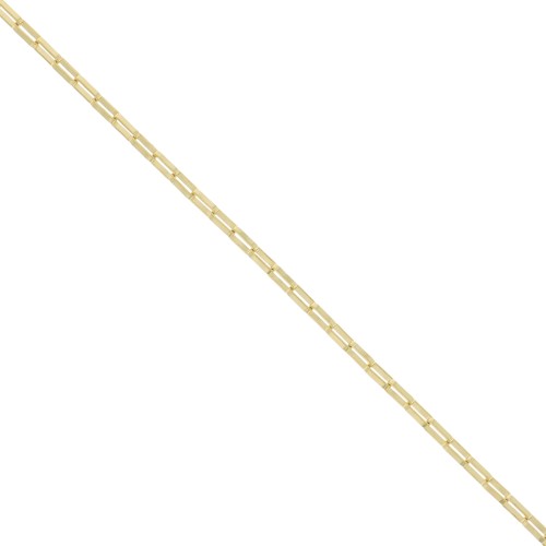 1.8 mm Gold Filled Diamond cut box mesh chain x50 cm