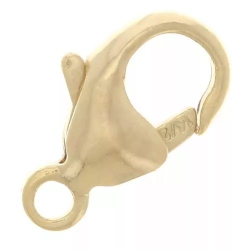 11mm Gold filled lobster clasp x30