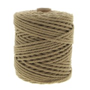 5mm Recycled polyester cord reel for outdoor macramé - Natural x70m|raw }}