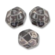 Facets 3 mm Chalk White Grey Marble x50|raw }}