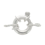 13mm 925 Sterling Silver Buoy clasp for bracelet or necklace x1|raw }}