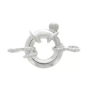 13mm 925 Sterling Silver Buoy clasp for bracelet or necklace x1