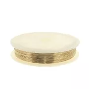0.45mm Gold filled hard wire x10 m