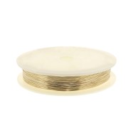 0.4mm Gold filled hard wire x10 m