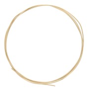 Semi-hard wire 1.25 mm - Gold Filled (rolled gold) x1m|raw }}