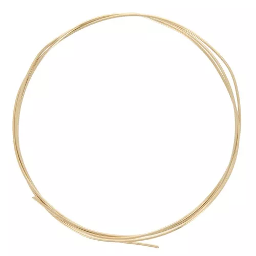 Semi-hard wire 1.25 mm - Gold Filled (rolled gold) x1m
