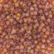 Miyuki Delica 11/0 DB0866 - Matte Transparent Topaz AB|raw }}