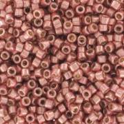 Miyuki Delica Duracoat 11/0 DB1839 - Galvanized Dark Coral|raw }}