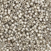 Miyuki Delica Duracoat 11/0 DB1831 - Galvanized Silver