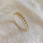 Miyuki Tila Beads 5x5x1.9 mm TL-0592 - Antique Ivory Pearl Ceylon x10g