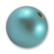 Acrylic round beads 16mm Turquoise x6