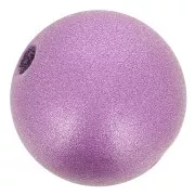 Acrylic round beads 10mm Dark Fuschia x10