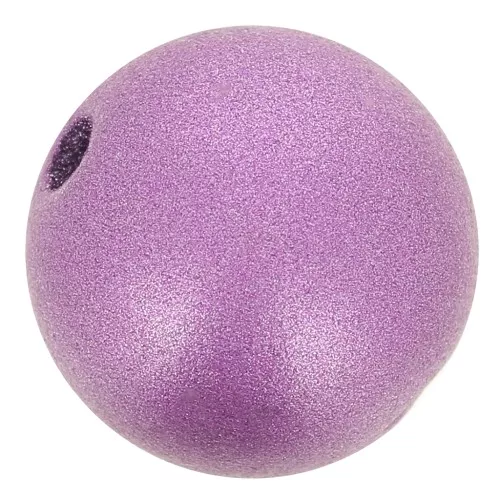 Acrylic round beads 10mm Dark Fuschia x10