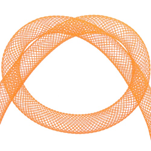 In mesh 8mm  Orange x2m