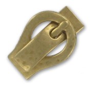 Hook and eye clasp belt 32mm Bronze tone x1|raw }}