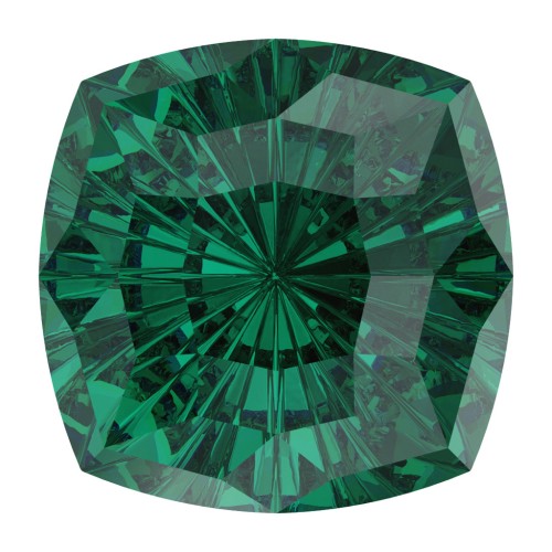 14mm PureCrystal 4460 cabochon - Emerald x1