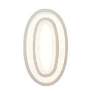 40x21mm Silicone mold for making the number 0 in resin x1