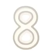 40x23mm Silicone mold for making the number 8 in resin x1