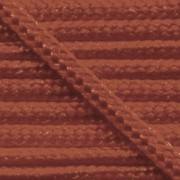 Braided nylon thread round 2mm Brown x2.9m