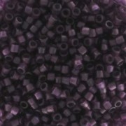 Miyuki Delica 11/0 DB0782 - Dyed Semi Mat Transparent Plum