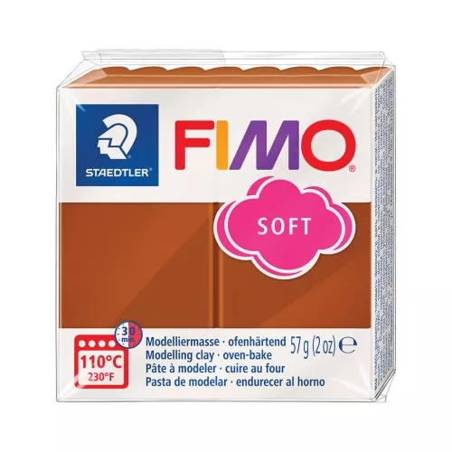 Fimo Soft Polymer Clay 57gr Caramel (n°7)