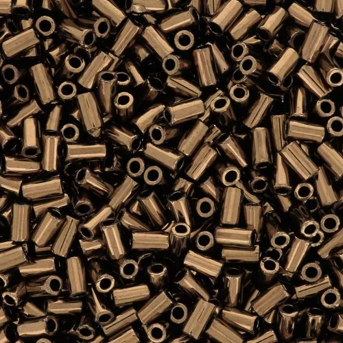 3mm Bugles Toho TB-01- 221 - Bronze x10g