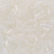 3mm Bugles Toho TB-01- 161 - Crystal AB x10g