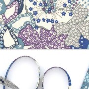 Bias ribbon Liberty Mauvey Violet x 1m|raw }}